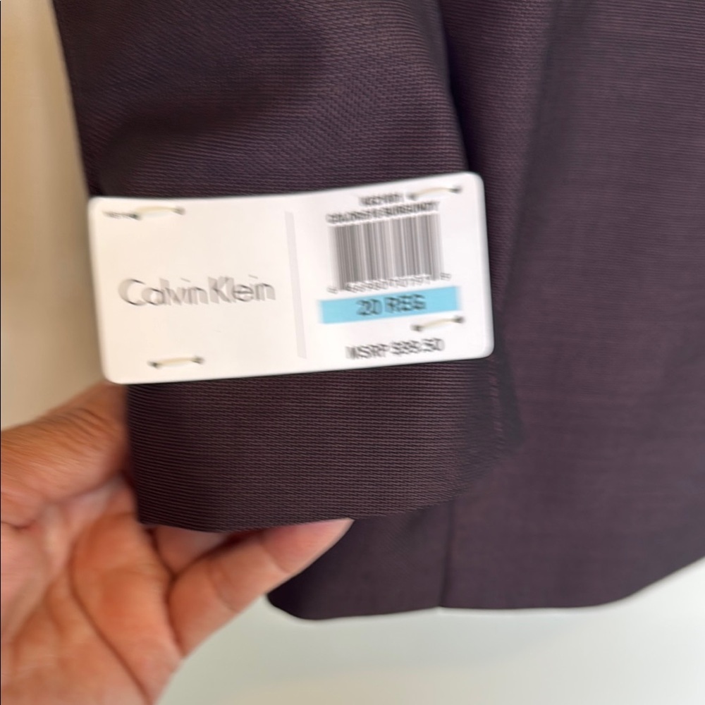 Calvin Klein Purple Sport Coat Blazer - Picture 9 of 11